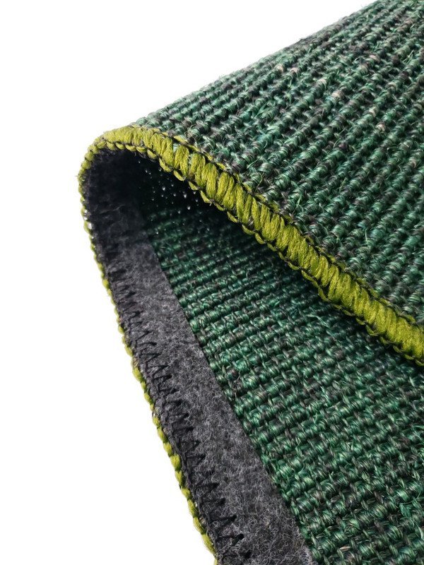 Tapete Sisal Fibra Natural de Luxo 60x80cm Várias Cores: Verde