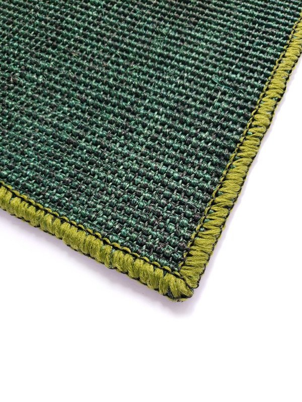 Tapete Sisal Fibra Natural de Luxo 60x80cm Várias Cores: Verde - 4