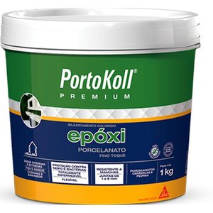 Rejunte Epoxi Preto Porcelanato1 Kg Portokoll