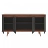 Buffet 160cm 4 Portas Pés em Madeira Maciça Grace Versátile - 3