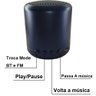 Caixa de Som Bluetooth Portátil Little Fun Inpods Fm 7cm - 2