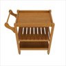 Carrinho Multiuso Server C/ Rodízios Madeira Cor Old Ofertamo - 4