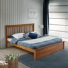 Cama Queen em Madeira Maciça Mv Outlet Mel - 1