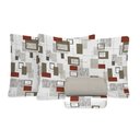 Ver imagem 1 de Jogo de Cama Queen Size 180 Fios Fiori - Samuel (7819)