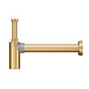 Ver imagem 1 de Sifão de Parede para Lavatório Top Ouro Escovado Cod. 00322672 Sap 90003226072 Docol