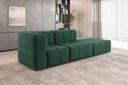 Ver imagem 1 de Sofá Modular 3 Lugares Linho Verde Sofá na Caixa 258cm