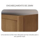 Ver imagem 7 de Guarda Roupa Casal Duna 3 Portas 6 Gavetas Cumaru 23 com Espelho – Novo Horizonte
