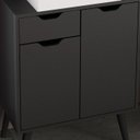 Ver imagem 7 de Gabinete com Cuba para Banheiro Bn3600x37 Preto Tecno Mobili