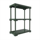 Ver imagem 2 de Estante 3 Prateleiras Poly Verde/Alecrim