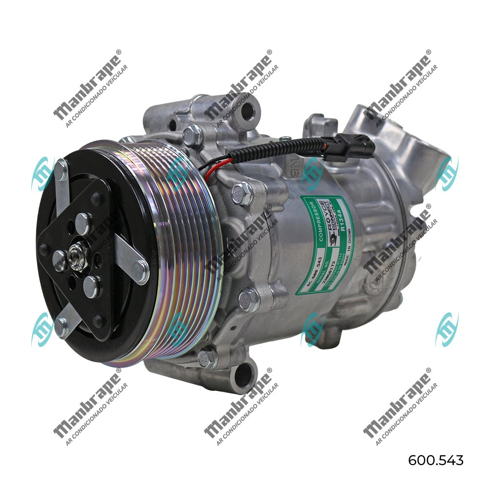 Compressor Modelo Sanden Sd7v16 Duster 1.3 Turbo 2022 > - 2