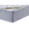 Cama Box Baú Solteiro: Colchão Molas Bonnel Orthocrin Selene Plus Square + Base CRC Suede Gray(88x18 - 5