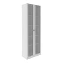 Ver imagem 4 de Armário Multiuso Lavanderia 2 Portas com Vidro 59,8cm Multimóveis Cr30053 Branco