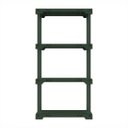 Ver imagem 3 de Estante 4 Prateleiras Poly Verde/Alecrim