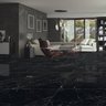 Piso Vinílico Mármore Preto Autocolante Fácil Instalar 45,5 x 45,50 cm / Caixa 2 M² - 1
