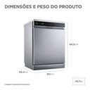 Ver imagem 6 de Lava-louças 16 Serviços Inox Smart Home Midea Mdwef1633gss2- 220v