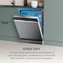 Ver imagem 3 de Lava-louças 16 Serviços Inox Smart Home Midea Mdwef1633gss2- 220v