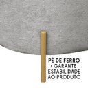 Ver imagem 3 de Puff Recamier Orgânico Maitê 1mt Quarto Loja Bouclê Cinza Claro