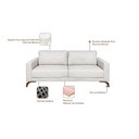 Ver imagem 4 de Sofa 4 Lugares 230cm Veludo Pes Imbuia Henry