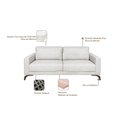 Ver imagem 4 de Sofa 4 Lugares 230Cm Veludo Pes Imbuia Henry 