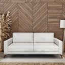 Ver imagem 1 de Sofa 4 Lugares 230Cm Veludo Pes Imbuia Henry 