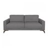 Sofa 3 Lugares 230Cm Pes Imbuia Veludo Henry  - 2
