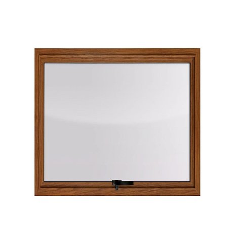 Janela Maxim ar alumínio Maxx Madeiro - 80x80