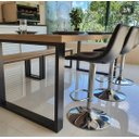 Ver imagem 4 de Mesa Estilo/Modelo Industrial com 2 Bancos (2,20 x 0,90)