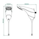 Ver imagem 2 de Chuveiro Ducha Sublime Eletronica Preta Zagonel