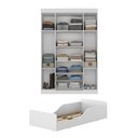 Ver imagem 5 de Jogo de Quarto Infantil com Minicama Montessoriana e Guarda-Roupa Encanto Multimóveis MP4840 Branco