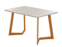 Ver imagem 6 de Mesa Fineza 6 Cadeiras Esmeralda Courino Jcm - Cinamomo/off
