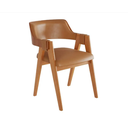 Ver imagem 3 de Mesa Fineza 6 Cadeiras Esmeralda Courino Jcm - Cinamomo/off