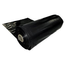 Lona Plastica Preta Reforçada 200 micras 4 X 3 = 12mts² - 5