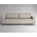Ver imagem 1 de Sofa 230Cm Pes Em Aco Carbono Linho Adrian 