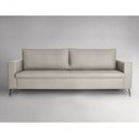 Ver imagem 1 de Sofa 230cm Pes em Aco Carbono Linho Adrian