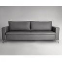 Ver imagem 1 de Sofa 2 Lugares 190cm Pes em Aco Linho Adrian