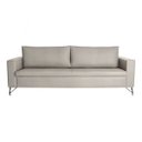 Ver imagem 2 de Sofa 2 Lugares 190cm Pes em Aco Linho Adrian