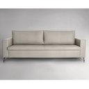 Ver imagem 1 de Sofa 2 Lugares 190cm Pes em Aco Linho Adrian