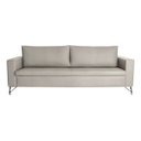 Ver imagem 2 de Sofa 2 Lugares 190Cm Pes Em Aco Linho Adrian