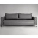 Ver imagem 1 de Sofa 3 Lugares 210cm Linho Pes Aco Adrian