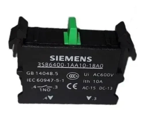 Bloco de Contato 1na Siemens 3sb6400-1aa10-1ba0 (kit 10 Pcs)