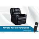 Ver imagem 1 de Poltrona do Papai Reclinável Vermont Classic Zero Wall Motorizada Courano Preto - Pro