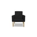 Ver imagem 4 de POLTRONA NINA DECORATIVA SALA E ESCRITORIO:preto