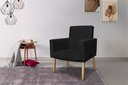 Ver imagem 2 de POLTRONA NINA DECORATIVA SALA E ESCRITORIO:preto