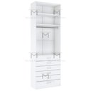 Ver imagem 4 de ARMÁRIO MÓDULO CLOSET 6 GAVETAS CABIDEIRO MISTO M525.B MUNDI MOVEIS