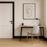 Rodapé 10cm X 2,7m Pvc Preto Fosco - 3