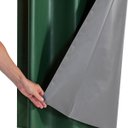 Ver imagem 2 de Cortina Daily Varão 2m Blackout PVC 2,80MX1,80m Sala Quarto Verde