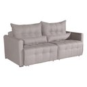 Ver imagem 2 de Sofá Cama Retrátil Linho Innova Bom Pastor 
