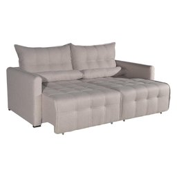 Sofá Cama Retrátil Linho Innova Bom Pastor  - 1