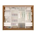 Ver imagem 7 de Guarda Roupa Casal 4 Portas 4 Gavetas Milano -Mt- Rei de Casa Carvalho