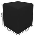 Ver imagem 5 de Kit 2 Puff Decorativo Dado Para Sala Recepção Manicure, Escritório E Consultório Suede